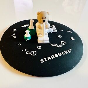 Starbucks Lab Bea Cute Cup Coffee Tea Mug Lid Cover